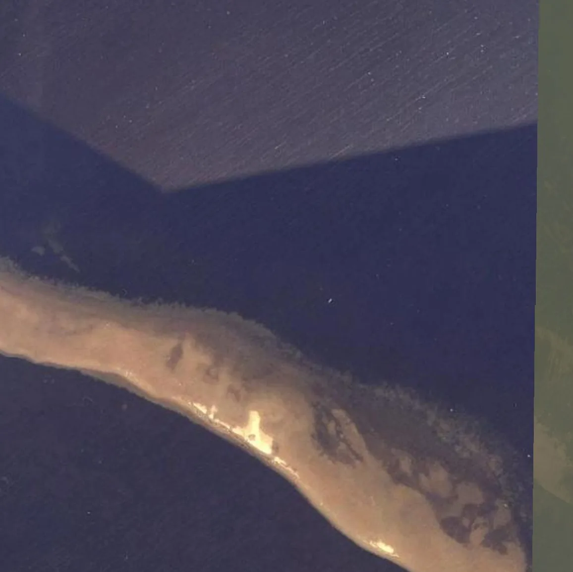 キモッペモシリの航空写真